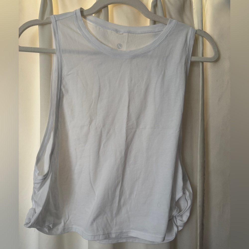 White Sleeveless Women's Top